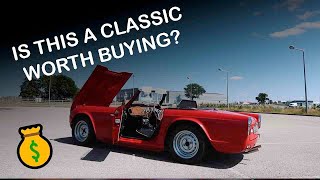 MAXIMUM PROFIT  Is this Classic car worth buying 1967 TRIUMPH TR4A  Road test and review [upl. by Eilyah]