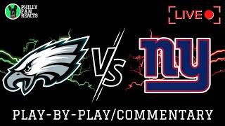 Eagles vs Giants  NFL WEEK 7  LIVE PlaybyPlayCommentary [upl. by Ras412]