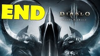 Diablo 3 Reaper of Souls ENDING Final Boss Fight Credits Walkthrough Gameplay monk HD [upl. by Llehcam]