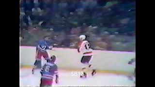 Nick Fotiu vs Paul Holmgren Dec 71978 [upl. by Anialram]