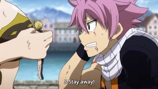 Fairy Tail Natsu And Dimaria Awkward Moment  Natsu amp Dimaria Yesta Spriggan 12 Funny Moment [upl. by Lein]