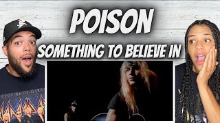 NEW FAVORITE FIRST TIME HEARING Poison  Something To Believe In REACTION [upl. by Hnilym757]