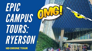 RYERSON UNIVERSITY CAMPUS TOUR  TOUR THE RYERSON CAMPUS IN DOWNTOWN TORONTO [upl. by Vernita]