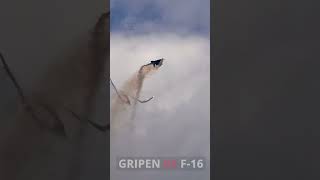 Gripen vs F16 [upl. by Bomke]