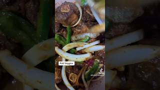 Rating my own food 🤭oxtail chowmein chowmeinrecipe foodshorts dinnerideas mealideas [upl. by Kelwunn]