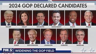 GOP expands field of 2024 presidential candidates [upl. by Acinnej671]