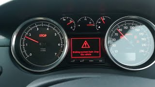 Peugeot 508 Anti Roll back system fault ASRESP system fault  Break system Fault [upl. by Mirabelle]