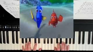 Beyond the Sea  Finding Nemo  Piano [upl. by Yelnikcm280]