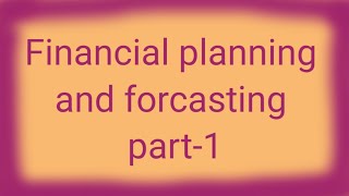 Financial Planning and forcasting part1 Additional fund needed PEFRDividend payout ratioRR [upl. by Aramit428]