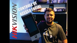 Controle de acesso facial Hikvision  Aprenda a configurar [upl. by Morena]