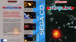 Sega CD Mega CD  Starblade  Gameplay sega segacd megacd retrogame shootergames shooters [upl. by Leyla450]