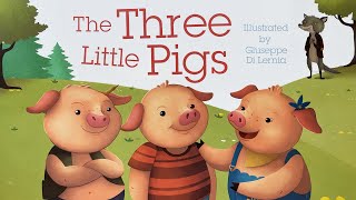 The Three Little Pigs  Read aloud in fullscreen with music and sound effects [upl. by Ybok621]