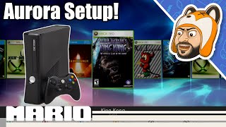 Setting Up Aurora Dashboard on a JTAGRGH Xbox 360  Beginner Setup with XeXMenu amp DashLaunch [upl. by Ileyan205]