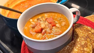 Navy Bean Soup Recipe  Ham and Bean Soup [upl. by Fraser]