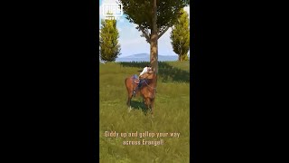 PUBG MOBILE  Lets go horse riding 🐎 [upl. by Ayotahs228]