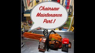 How To Service A Chainsaw Part 1 of 2 EP 42 [upl. by Ciardap452]