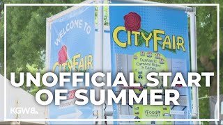 Portland gears up for return of Rose Festival CityFair [upl. by Garate394]