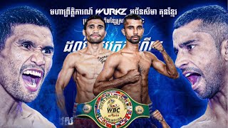 World Class Boxing MARLON TAPALES 🇵🇭 Vs🇮🇳 KUMAR SAURABH Champion WBC Cambodian territory 07092024 [upl. by Sorcim]