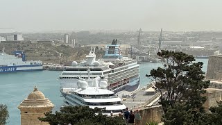 Sail 3 Seas May 2024 Valletta Malta on Marella Explorer 2 [upl. by Lazarus660]