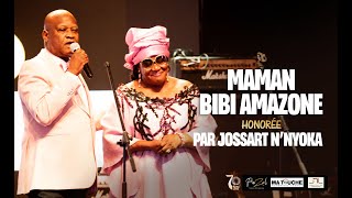 Maman Amazone honorée par Jossart NYOKA LONGO Live 70 ans JNL [upl. by Sipple]