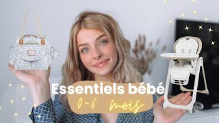 ESSENTIELS BEBE O6 MOIS l Cododo allaitement DME motricité libre [upl. by Chapa556]