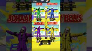 Torneo de influencers DiaBOOYAH mirainge gaming viral FreeFire FF funny [upl. by Drawoh459]