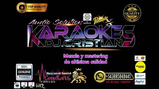 Completamente enamorado  LA KONGA KARAOKE [upl. by Witte711]