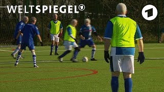 Gehfußball in Großbritannien  Weltspiegel [upl. by Bryana52]