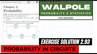 293 Probability amp Statistics for Engineers amp Scientists by Walpole 9th Edition  Solution Chap 2 [upl. by Cerelly]