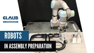 Applying with robots  Primer Pen exchange system  GLAUB Automation [upl. by Anev629]