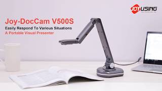 「Joy DocCam V500s」Visual Presenter  High Definition Image and Smooth Video Recording [upl. by Attenev]