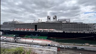 ZUIDERDAM AMERICAN HOLLAND cruise ship in Cobh Harbour 152023 [upl. by Ojeitak]