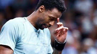 UTS Oslo 2024 Gael Monfils is disqualified from tennis event over playful incident [upl. by Roxanna]