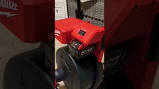 Milwaukee drain snake🐍 milwaukeetool milwaukee fyp plumbingvideos plumbing plomería plumber [upl. by Ojadnama119]