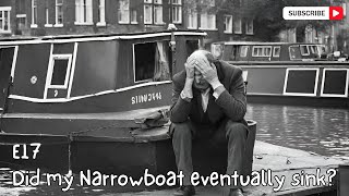 Did My Narrowboat sink Plus A Dramatic Swan Rescue E17 [upl. by Anaele504]