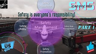 Safety Management System PART 1 SMS Implementation at Aerodromes I State Safety Program [upl. by Germaine]