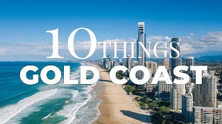 Top 10 Things to Do in GOLD COAST Queensland Australia  Travel Video [upl. by Yblehs]