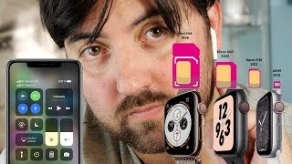 Configurar ESIM o SIM VIRTUAL en iPhone XS XR y Apple WATCH ¿Merece la pena una SIM VIRTUAL [upl. by Eintrok]