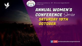 ANNUAL WOMENS CONFERENCE  19TH OCTOBER 2024 [upl. by Anifled]