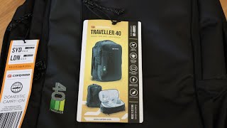 Caribee Traveller 40  Carry  On Bag  Backpack  Review [upl. by Ahsille]