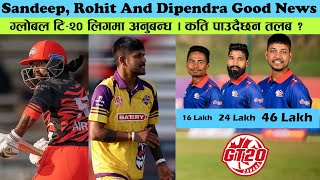 Rohit Sandeep amp Dipendra Sigh Airee to play Gt20 league Canada 2025 [upl. by Queri213]