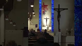 Singing prayer in Steinkjer church Norway [upl. by Broeder]