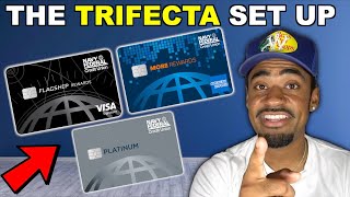 The Navy Federal Trifecta Credit Card Set Up That You Need [upl. by Boigie]