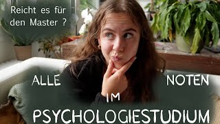 Psychologiestudium  alle meine Noten  Würde ich es nochmal studieren  Julie [upl. by Twum]