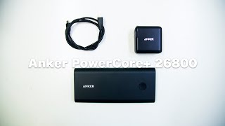 Anker PowerCore 26800 PD 45Wがやってきた [upl. by Hammad]