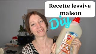 DIY  Comment faire sa recette de lessive maison avec du savon de Marseille bio  de 1€ le litre [upl. by Plerre]