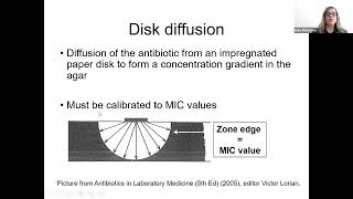 October 2024 AMR CoP ECHO Session EUCAST Disk Diffusion Method and its relation to MIC [upl. by Nylsirk]