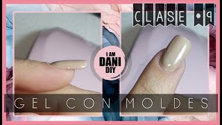 CLASE 9 💅  Cómo hacer UÑAS ESCULPIDAS en GEL con MOLDES  PUNTA CUADRADA 💅 [upl. by Nyrmac]