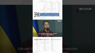 Greta Thunberg says worlds reaction to ecocide in Ukraine is not sufficient [upl. by Abshier]