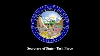 10232024  Secretary of State  Keep Nevada Working Task Force [upl. by Aguste]